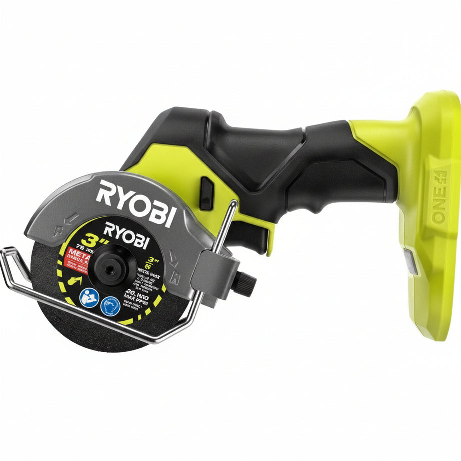 RYOBI ONE+ HP 18V Brushless Cordless Compact Cut-Off Tool 3" Multi-Material Cutting, (Tool Only) PSBCS02B
