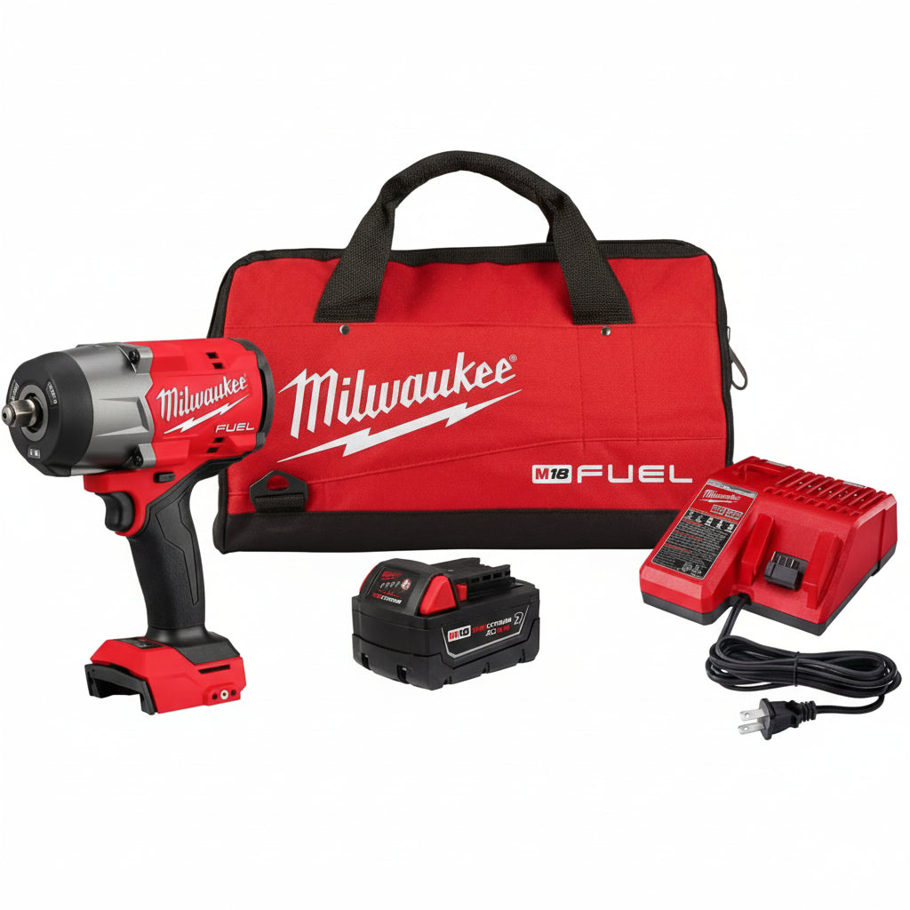 Milwaukee Electric - M18 Fuel 1/2 HIGH Torque Impact Wrench W/FRICTI
